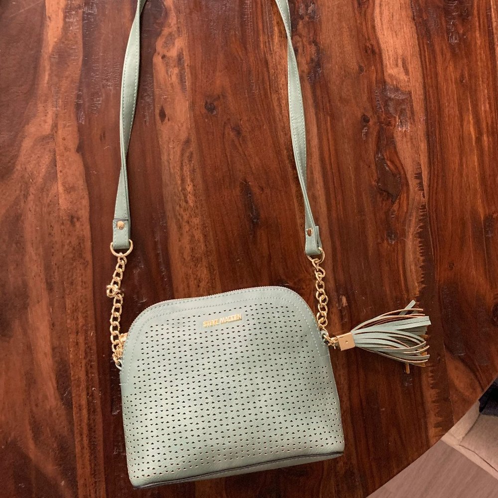Steve Madden teal purse